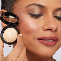 Thumbnail for Image 4 of LAURA GELLER NEW YORK Baked Travel Size Illuminating Highlighter - Portofino