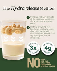 Thumbnail for Image 3 of Elmhurst 1925 Cashew Milk Unsweetened - 32 Ounce (Pack of 6), Vegan