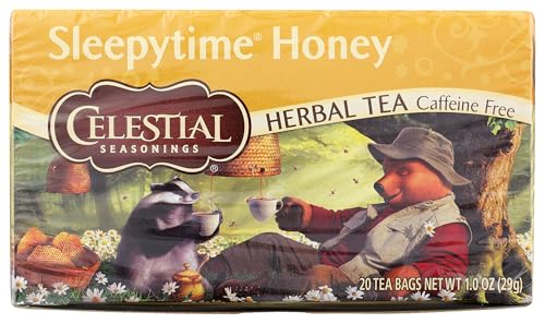 Image 1 of Default Title for the product Celestial Seasonings Herbal Tea Sleepytime Honey 20 ct