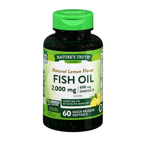Nature's Truth Fish Oil 2000 Mg 60 Caps