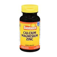 Thumbnail for Sundance Calcium Magnesium Zinc Coated Caplets 100 Tabs