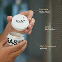 Thumbnail for Image 3 of BASED BODYWORKS Hair Clay for Men 3oz
