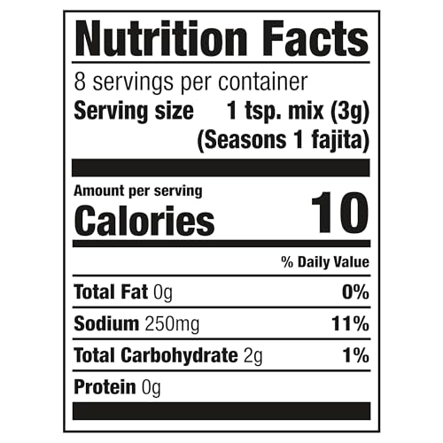 Image 2 of Cholula Seasoning Mix, Original Fajita, Medium Heat, 0.87 oz Pack of 12