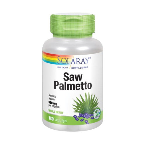 Solaray Saw Palmetto 580 mg 180 Caps