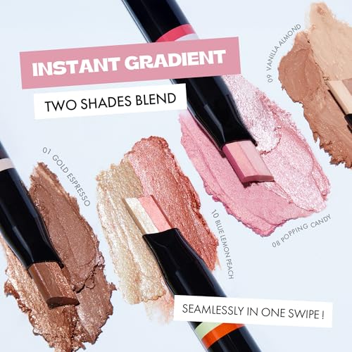 Image 8 of ELROEL Blanc Double Shadow Stick - 0.05 oz