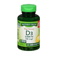 Thumbnail for Nature's Truth Vitamin D3 300 Caps