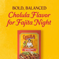 Thumbnail for Image 5 of Cholula Seasoning Mix, Original Fajita, Medium Heat, 0.87 oz Pack of 12