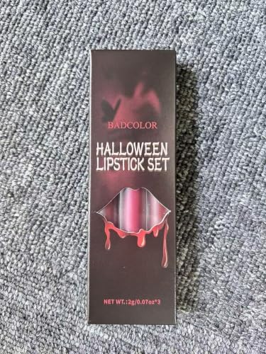Image 2 of BADCOLOR 3 Colors Red Matte Liquid Lipstick Set