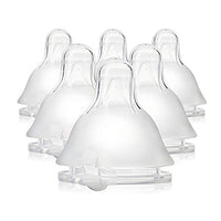 Thumbnail for Image 1 of 6 Count (Pack of 1) for the product Evenflo Balance Plus Standard Neck Nipples, Medium Flow, 6-Pack