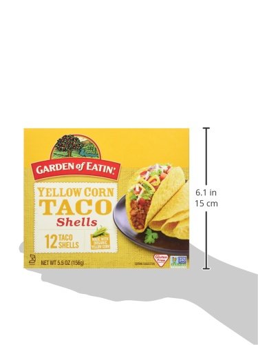 Image 5 of Garden of Eatin' Yellow Corn Taco Shells, 12 Count (Pack of 12)