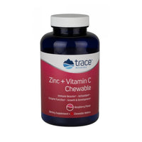 Thumbnail for Trace Minerals Zinc + Vitamin C Raspberry 120 Count