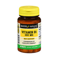 Thumbnail for Mason Vitamin B-1 100 mg 100 Tabs