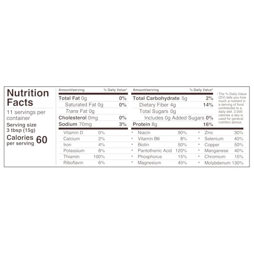Image 4 of Foods Alive Nutritional Yeast, Zesty Cheesy Goodness, 6 oz (170 g) Unforitifed Nutritional Yeast Italian Seasoning