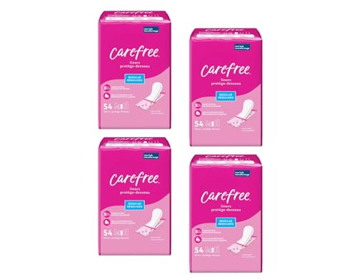 Image 4 of 54 Count (Pack of 4) for the product Carefree Body Shape Pantiliners