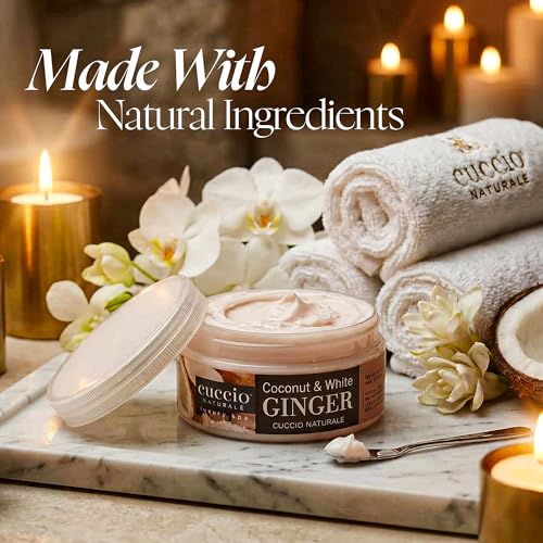Image 4 of Cuccio Naturale Butter Blends Body Cream - Coconut And White Ginger - 8 Oz