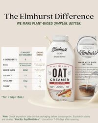 Thumbnail for Image 5 of Elmhurst 1925 Chai Spice Oat Creamer - 16 Ounce (Pack of 6)