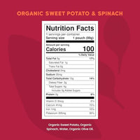 Thumbnail for Image 2 of Serenity Kids Organic Spinach Baby Pouches, No Added Sugar, 3.5 Oz, 12 Pack
