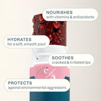 Thumbnail for Image 4 of Cliganic Organic Lip Balm Set, 4 Flavors, 100% Natural for Dry Cracked Lips