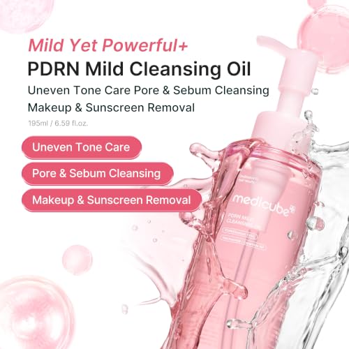 Image 2 of medicube PDRN Pore Care Duo - PDRN Cleansing Oil & Face Scraper