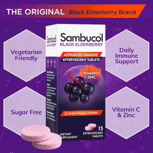 Image 6 of Sambucol Black Elderberry Effervescent Tablets