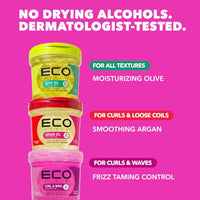Thumbnail for Image 6 of Eco Style Ecoco Eco Style Hair Gel - Curl And Wave - 16 Oz