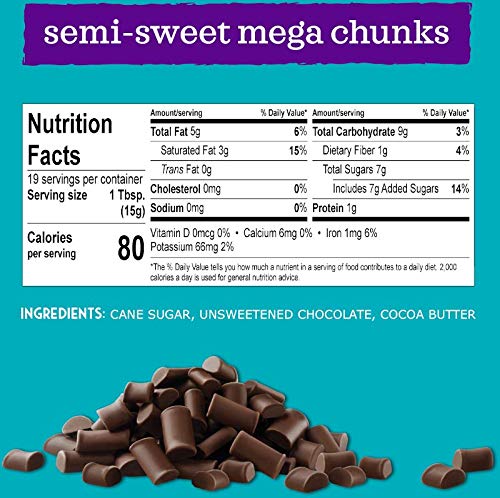Image 5 of Enjoy Life Baking Chocolate, Semi Sweet Mega Chunks, 10 Ounce Bags (Pack of 6)