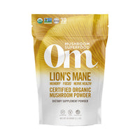 Thumbnail for Om Mushrooms Mushroom Superfood Powder Lion's Mane 60 Grams