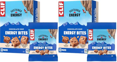 Image 1 of Default Title for the product CLIF Bar Energy Bites, Chocolate Chip, 5ct (Pack of 2)