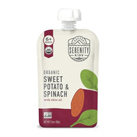 Thumbnail for Image 1 of Default Title for the product Serenity Kids Organic Baby Food Pouches, No Added Sugar, 3.5 Oz, 6 Pack