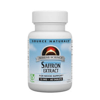 Thumbnail for Source Naturals Serene Science Saffron Extract 15mg 60 Tabs