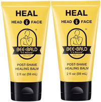 Thumbnail for Image 1 of 2 Fl Oz (Pack of 2) for the product Bee Bald HEAL Aftershave Balm for Men