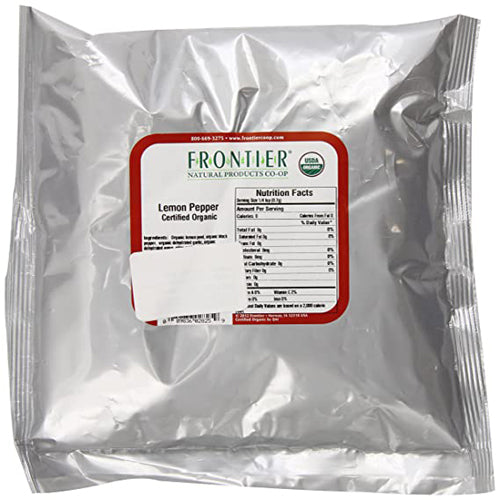 Frontier Coop Organic Lemon Pepper 16 Oz