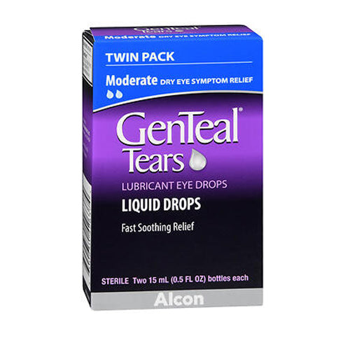 Clear Care GenTeal Lubricant Eye Drops Moderate 30 ml