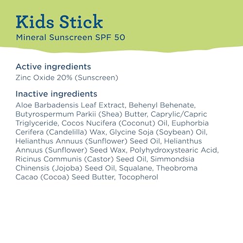Image 6 of BLUE LIZARD Kids Mineral SPF 50 Sunscreen Stick, Zinc Oxide, 0.5 oz