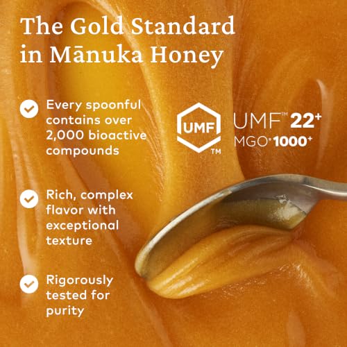 Image 3 of COMVITA Manuka Honey UMF 22+ (MGO 1000+), Raw, Monofloral - 8.8 Oz (2-Pack)