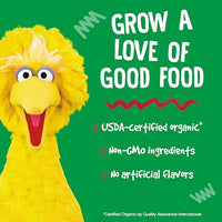 Thumbnail for Image 6 of Earth's Best Organic Kids Snacks, Sesame Street Toddler Snacks, Organic Garden Veggie Straws, .5 oz Bags, 12 Count
