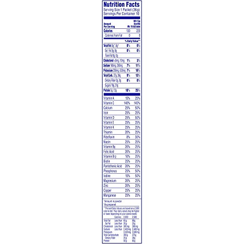 Image 6 of Carnation Breakfast Essentials Strawberry Sensation Complete Nutritional Drink 10 Count 1.26 oz (Pack of 5)