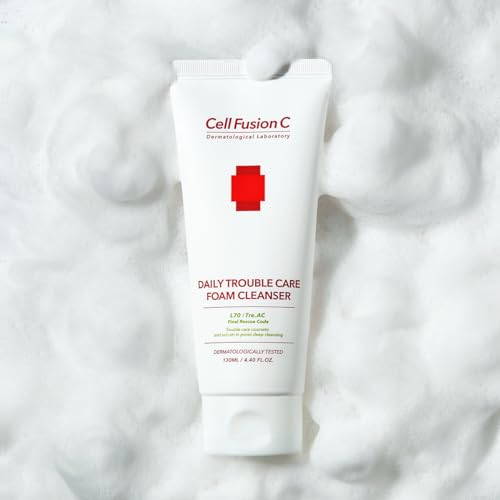 Image 6 of Cell Fusion C Tre.AC Daily Trouble Care Foam Cleanser 3.38 fl.oz
