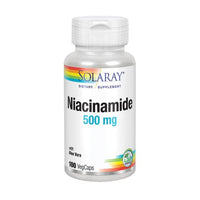 Thumbnail for Solaray Niacinamide 500 mg 100 Veg Caps