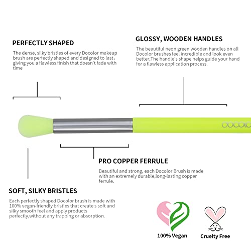 Image 5 of docolor Eyeshadow Brush Set 15Pcs