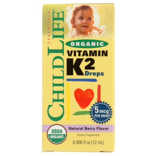 Child Life Essentials Organic Vitamin K2 Natural Berry 12 ml