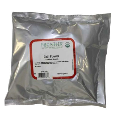 Frontier Coop Organic Chili Powder Blend 16 Oz
