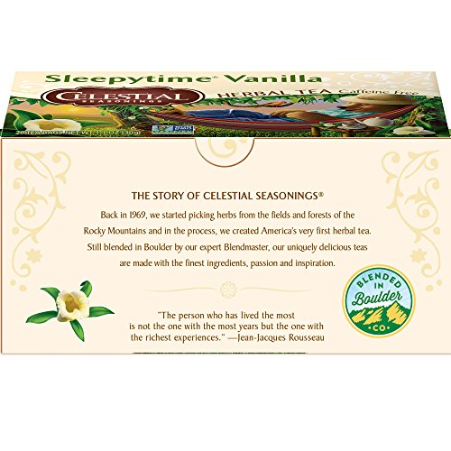 Image 4 of Celestial Seasonings Herbal Tea, Sleepytime Vanilla, 20 Count