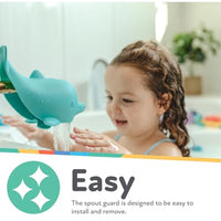 Thumbnail for Image 4 of Nuby Bathtub Safety Spout Guard for Babies, Dolphin Shape
