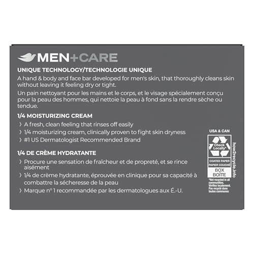Image 2 of DOVE MEN + CARE Dove Men Bar 3 in 1 Cleanser for Body, Face, and 8 Bars, 3.75 Ounce (Pack of 32)