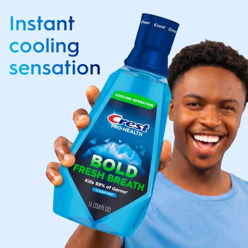 Image 4 of Crest Mouthwash Pro-Health Bold Fresh Breath 1 L Pack of 2