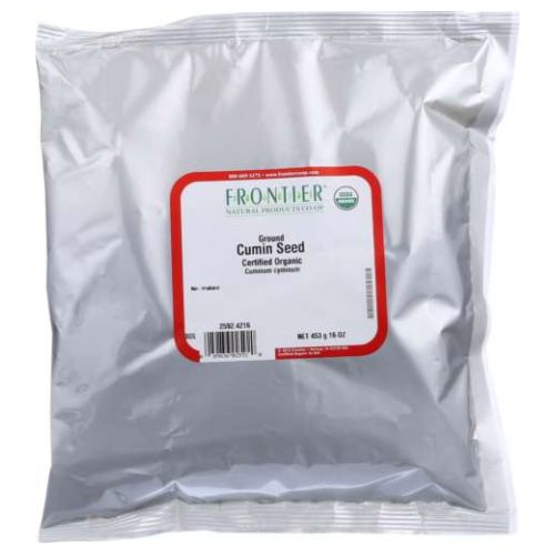 Frontier Coop Organic Ground Cumin Seed 16 Oz