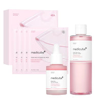 Thumbnail for Image 1 of Default Title for the product medicube PDRN Trio Set - PDRN Peptide Serum, CICA Soothing Toner & Gel Mask