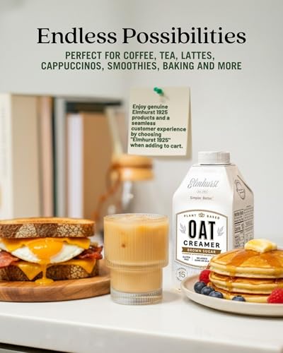 Image 5 of Elmhurst 1925 Brown Sugar Oat Creamer - 16 Ounce (Pack of 6)