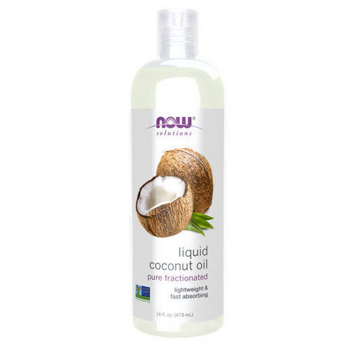 Now Foods Liquid Coconut Oil 16 Oz